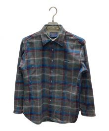 PENDLETON（ペンドルトン）の古着「70'sフランネルシャツ」｜グレー