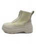 HUNTER (ハンター) EXPLORER ANKLE ZIP FLATFORM BOOT ホワイト サイズ:US 8：14000円