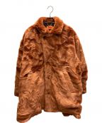 KEBOZケボズ）の古着「FAUX FUR COAT」｜ブラウン