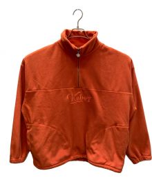 KEBOZ（ケボズ）の古着「POLARTEC HALF ZIP PULLOVER」｜オレンジ