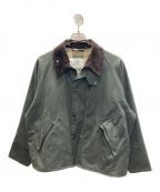 Barbourバブアー）の古着「TRANSPORT WAX JACKET」｜オリーブ