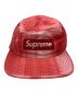 中古・古着 SUPREME (シュプリーム) Tie Dye Ripstop Camp Cap レッド：6000円