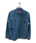 SUPREMEシュプリーム）の古着「Denim Painter Shirt」｜インディゴ