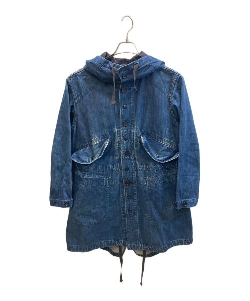 Engineered Garments（エンジニアド ガーメンツ）Engineered Garments (エンジニアド ガーメンツ) デニムモッズコート インディゴ サイズ:XSの古着・服飾アイテム