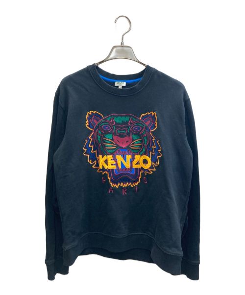 KENZO（ケンゾー）KENZO (ケンゾー) タイガー スウェットシャツ ブラック サイズ:Lの古着・服飾アイテム