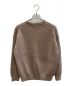 AURALEE (オーラリー) SUPER FINE WOOL RIB KNIT BIG P/O ブラウン サイズ:SIZE 0：10000円