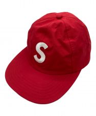 SUPREME (シュプリーム) S-Logo 6-Panel Cap レッド