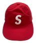 中古・古着 SUPREME (シュプリーム) S-Logo 6-Panel Cap レッド：7000円