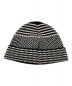 Supreme (シュプリーム) Wool Jacquard Beanie ブラック×ホワイト：5000円