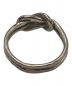 xolo jewelry (ショロ ジュエリー) Knot Ring シルバー サイズ:12号：5000円