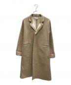 SUNSEAサンシー）の古着「W-FACE WOOL COAT」｜ブラウン