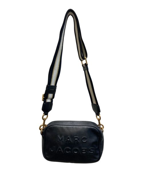 MARC JACOBS（マークジェイコブス）MARC JACOBS (マークジェイコブス) FLASH LEATHER CROSS BODY ショルダーバッグ ブラックの古着・服飾アイテム