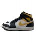 NIKE (ナイキ) AIR JORDAN 1 MID ブラック×イエロー サイズ:SIZE 26.5cm：8000円