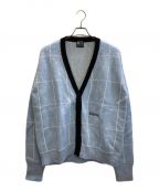 RASSVETラスベート）の古着「RASSVET CARDIGAN KNIT」｜ブルー