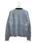 RASSVET (ラスベート) RASSVET CARDIGAN KNIT ブルー サイズ:SIZE L：10000円