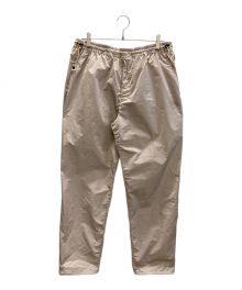 WHITE MOUNTAINEERING（ホワイトマウンテ二アニング）の古着「TAPERED EASY PANTS」｜ベージュ