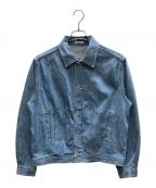 AURALEEオーラリー）の古着「SELVEDGE FADED LIGHT DENIM BLOUSON」｜インディゴ