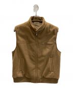 AURALEEオーラリー）の古着「CASHMERE WOOL MOSSER VEST」｜ブラウン