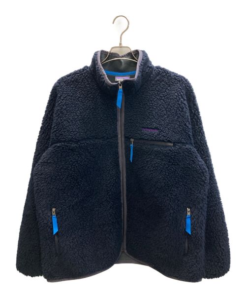 Patagonia（パタゴニア）Patagonia (パタゴニア) Natural Blend Retro Cardigan ネイビー サイズ:L 未使用品の古着・服飾アイテム