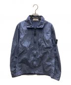 STONE ISLANDストーンアイランド）の古着「NYLON METAL IN ECONYL OVERSHIRT」｜ネイビー