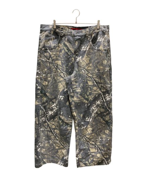 Jaded London（ジェイデッドロンドン）JADED LONDON (ジェイデッドロンドン) Forest Camo Colossus Jeans ブラウン サイズ:38 未使用品の古着・服飾アイテム