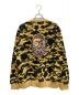 A BATHING APE (アベイシングエイプ) Mastermind JAPAN (マスターマインド ジャパン) SKULL APE CAMO SWEAT イエロー サイズ:2XL：30000円