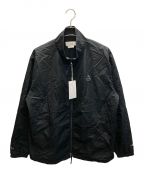 Acy×ateエイシー×）の古着「NYLON CHAMBRAY TRACK JACKET」｜ブラック