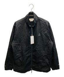 Acy×ate（エイシー）の古着「NYLON CHAMBRAY TRACK JACKET」｜ブラック