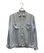 Safe in Sudsセーフインサッズ）の古着「50's RAYON SHIRT」｜ブルー