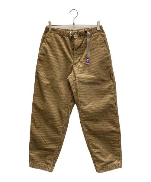 THE NORTHFACE PURPLELABEL（ザ・ノースフェイス パープルレーベル）THE NORTHFACE PURPLELABEL (ザ・ノースフェイス パープルレーベル) CORDUROY WIDE TAPERED PANTS ブラウン サイズ:30の古着・服飾アイテム