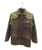 NIGEL CABOURN×Harris Tweedナイジェルケーボン×ハリスツイード）の古着「MALLORY JACKET」｜ブラウン×オリーブ