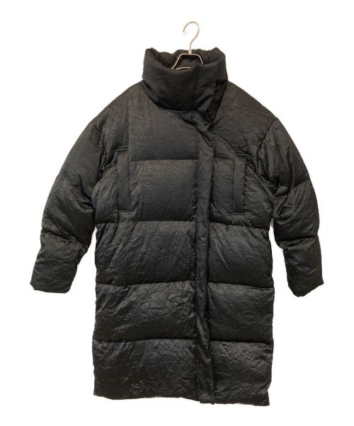 バラ売り価格 perverze wrap down coat black www.m