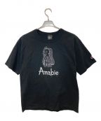 Tonari no Zingaroトナリ ノ ジンガロ）の古着「アマビエプリントTシャツ」｜ブラック