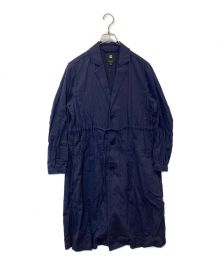 G-STAR RAW（ジースターロゥ）の古着「DELINE LONG LOOSE TRENCH」｜ネイビー