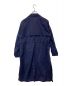 G-STAR RAW (ジースターロゥ) DELINE LONG LOOSE TRENCH ネイビー サイズ:M：3980円