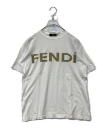 FENDI（フェンディ）の古着「ビッグロゴTシャツ」｜ホワイト