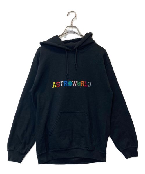 WLK（ダブリューエルケー）WLK (ダブリューエルケー) Astro world HOODIE / パーカー ブラック サイズ:Sの古着・服飾アイテム