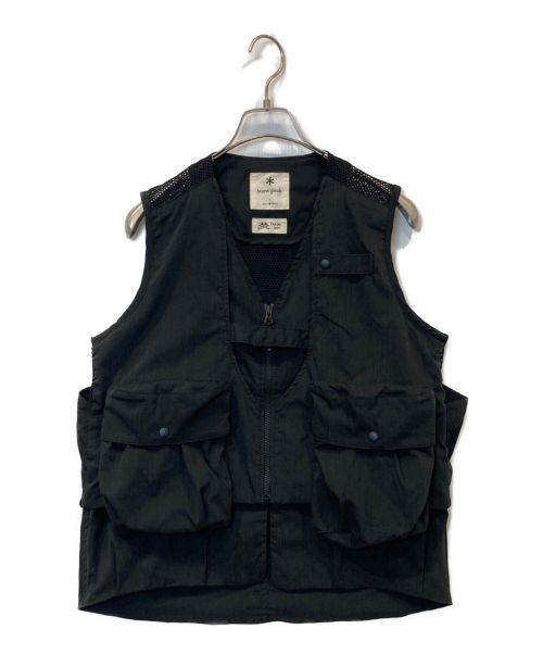 Snow peak（スノーピーク）Snow peak (スノーピーク) Stretch FR Vest/ベスト ブラック サイズ:Sの古着・服飾アイテム