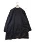 WHITE MOUNTAINEERING (ホワイトマウンテ二アニング) SHRINKED QUILTED NO COLLAR COAT ブラック サイズ:１：12000円