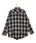 Sears (シアーズ) PLAID FLANNEL SHIRTS ベージュ×ネイビー サイズ:TALL：2980円