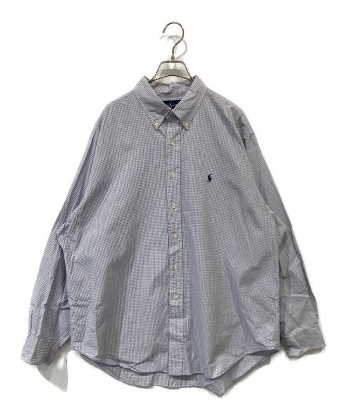 RALPH LAUREN（ラルフローレン）RALPH LAUREN (ラルフローレン) ボタンダウンシャツ ブルー サイズ:17 1/2の古着・服飾アイテム