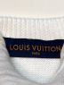 中古・古着 LOUIS VUITTON (ルイ ヴィトン) Letters Sweater ホワイト サイズ:L：48000円