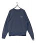 vivastudio（ビバスタジオ）の古着「LOCATION LOGO CREWNECK スウェット」｜ブルー