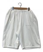 COOTIEクーティー）の古着「Dry Tech Sweat Shorts」｜ホワイト