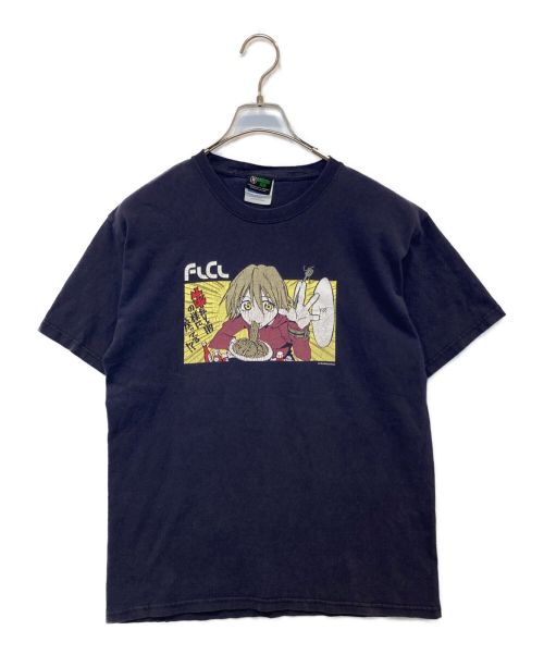 BROCCOLI GEAR（ブロッコリー ギア）BROCCOLI GEAR (ブロッコリー ギア) 【古着】フリクリ ''ハルハラ・ハル子'' プリントTシャツ ブラック サイズ:Mの古着・服飾アイテム