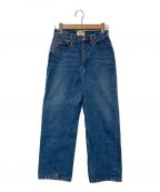 SERGE de bleuサージ デ ブルー）の古着「CROPPED JEANS」｜ブルー