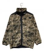 OAKLEYオークリー）の古着「ENHANCE Fgl Boa Jacket 1.7」｜ブラック×グレー