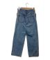 mukasa (ムカサ) mesh × denim pants ブラック サイズ:1 未使用品：21000円