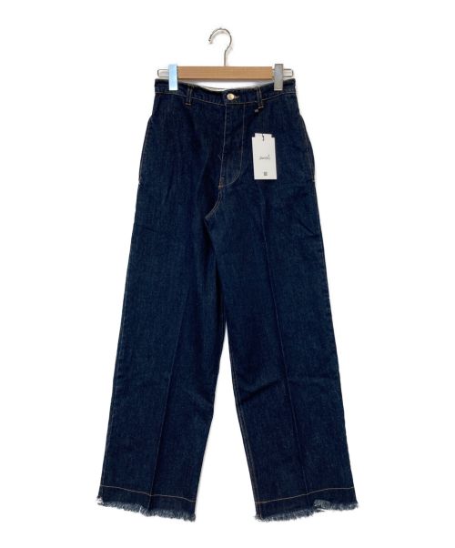 soerte（ソエルテ）soerte (ソエルテ) Wide straight denim pants インディゴ サイズ:1 未使用品の古着・服飾アイテム