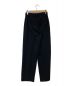 H BEAUTY&YOUTH (エイチ ビューティアンドユース) DOUBLE CLOTH TAPERED PANTS ブラック サイズ:M：4800円